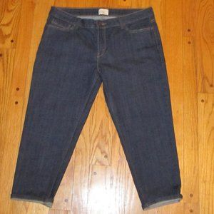 NEW LEVI'S CROPPED JEANS 14 STRETCH DENIM